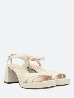 Wonders - Heel Sandal in Off White Iseo