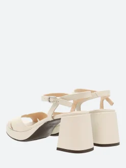 Wonders - Heel Sandal in Off White Iseo