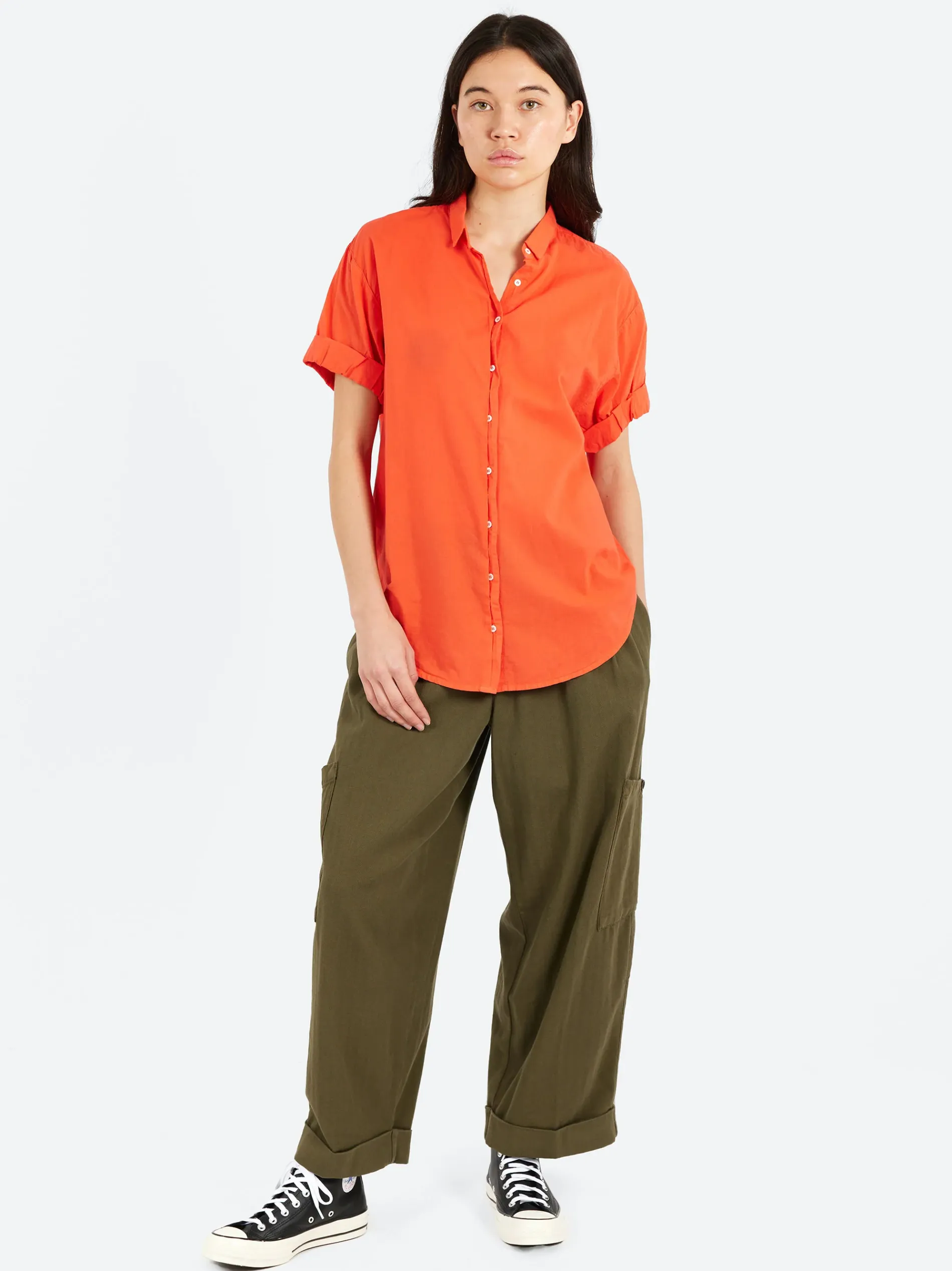 Xirena - Channing Shirt in Clambake Red
