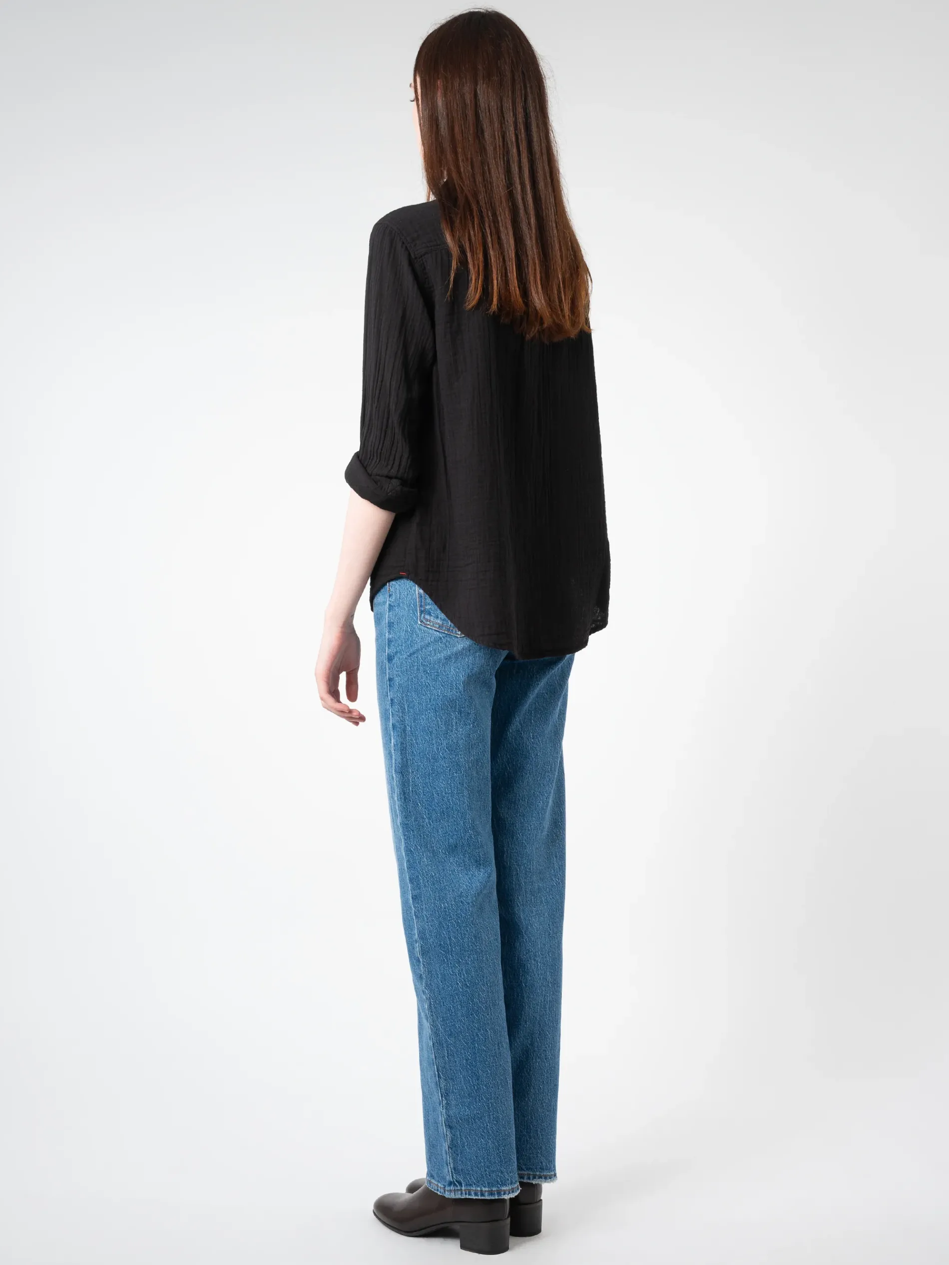 Xirena - Scout Shirt in Black