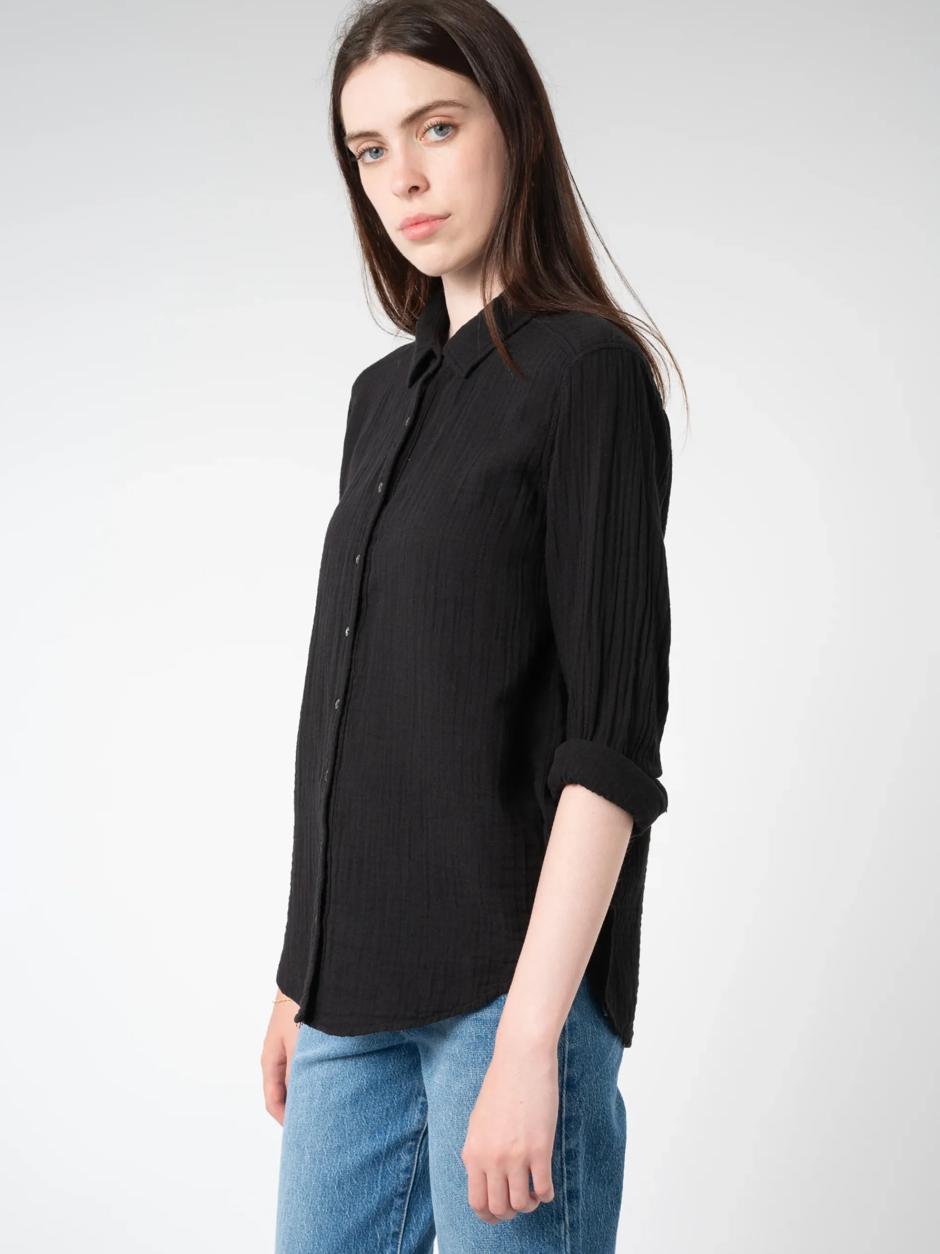 Xirena - Scout Shirt in Black