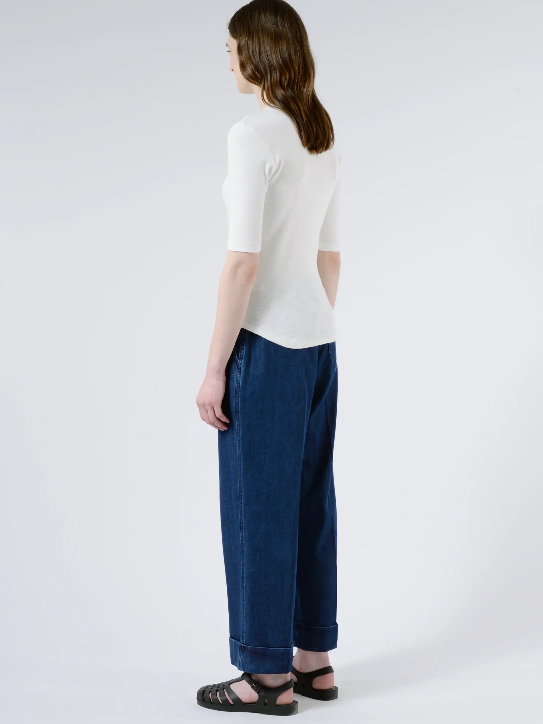 YMC - Earth Charlotte S/S Top in White