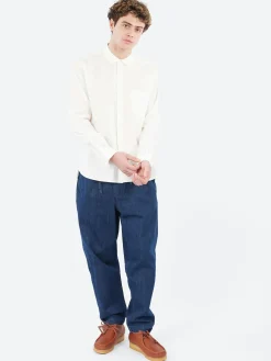 YMC - Earth Curtis Shirt in White