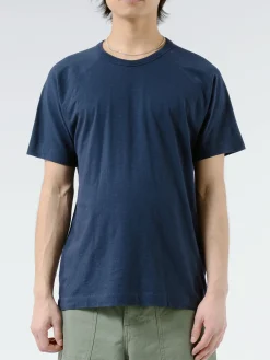 YMC - Earth Television T-Shirt in Navy
