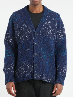 YMC - Kurt Cardigan in Blue