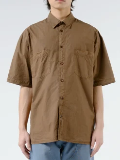 YMC - Mitchum Shirt in Brown