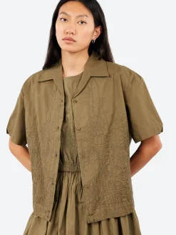 YMC - Wanda Shirt in Olive