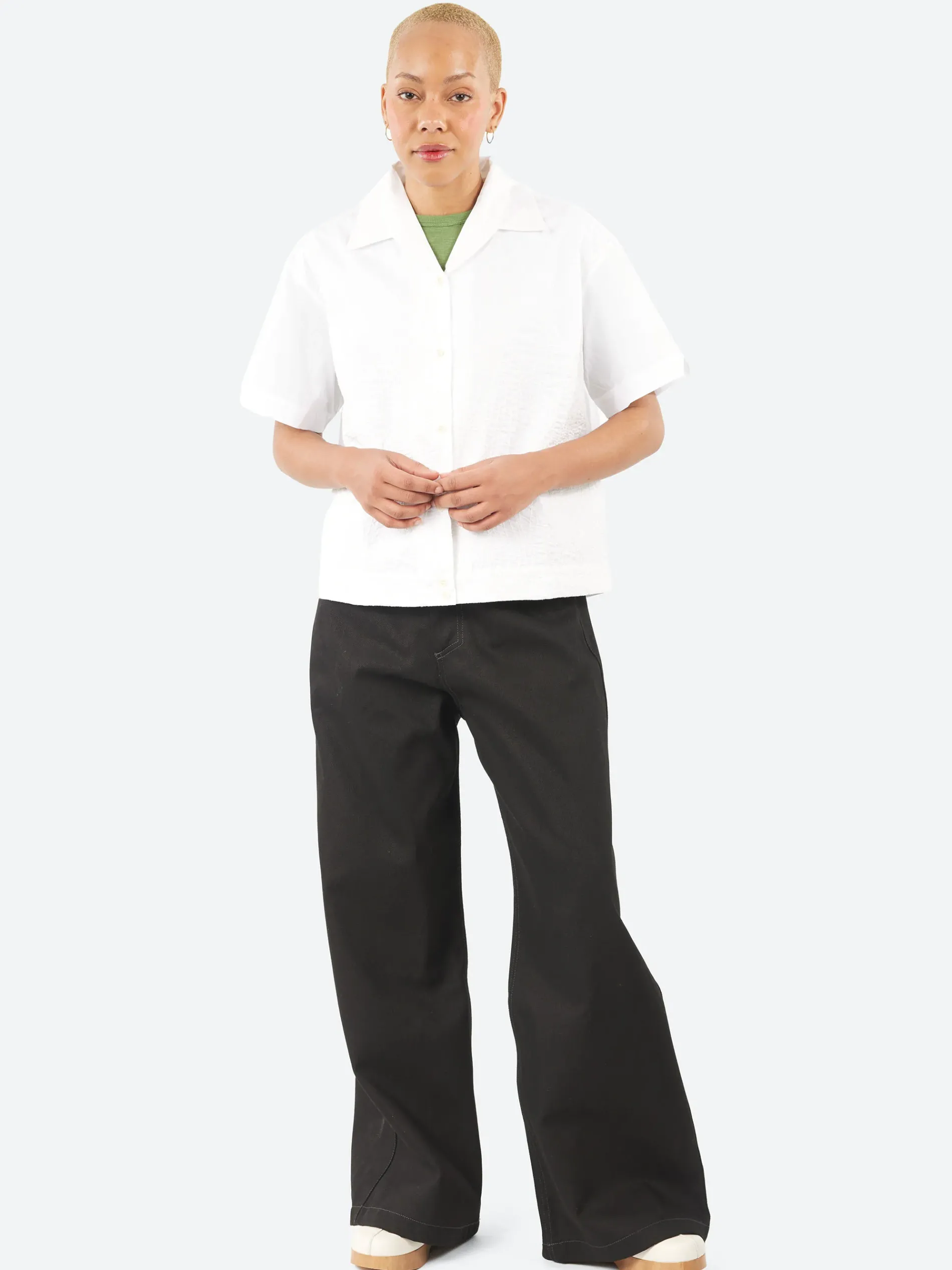 YMC - Wanda Shirt in White