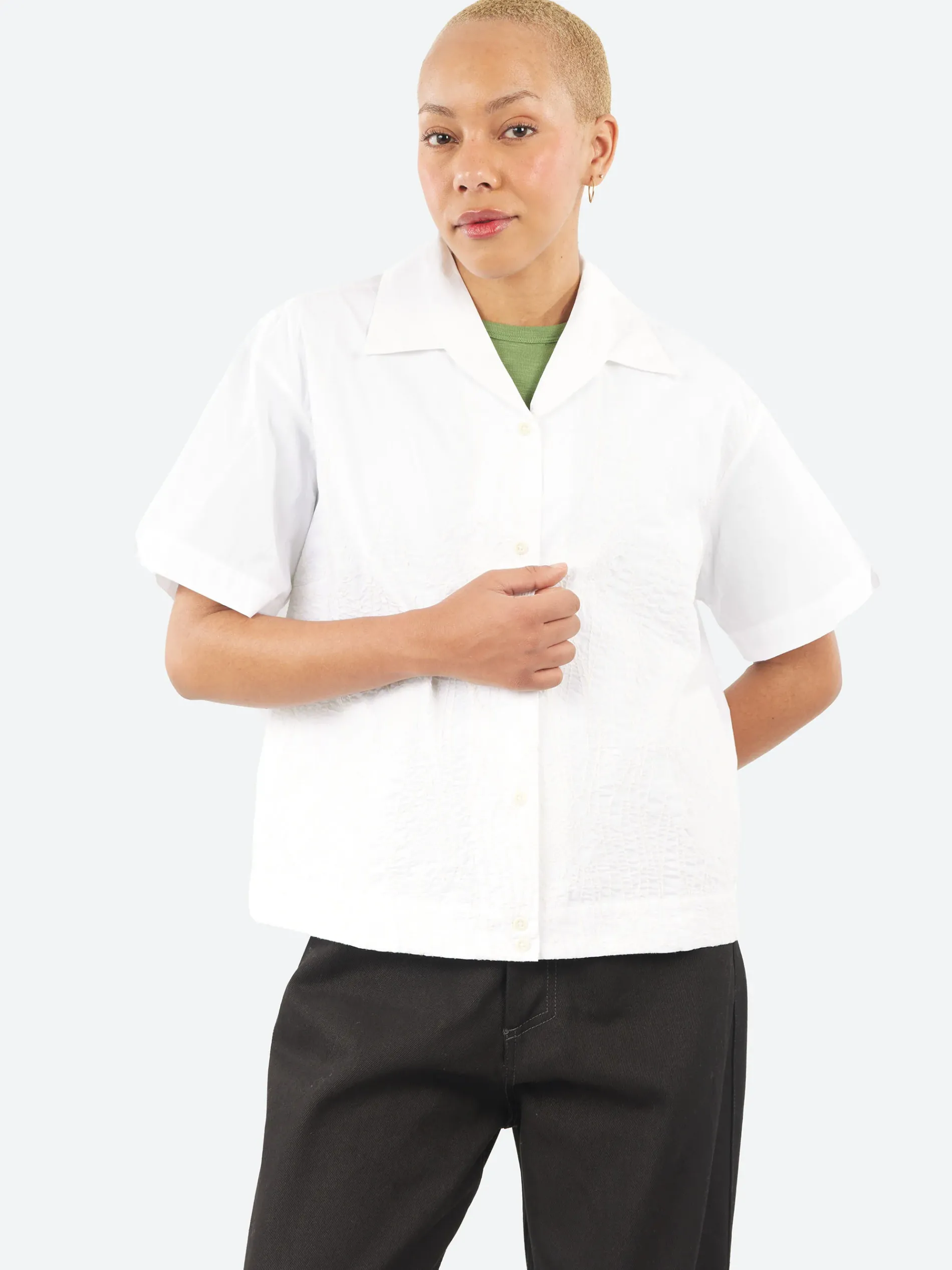 YMC - Wanda Shirt in White